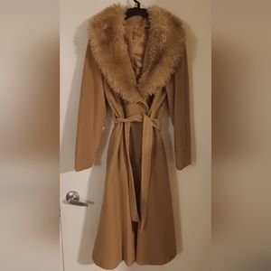 Vintage tan coat